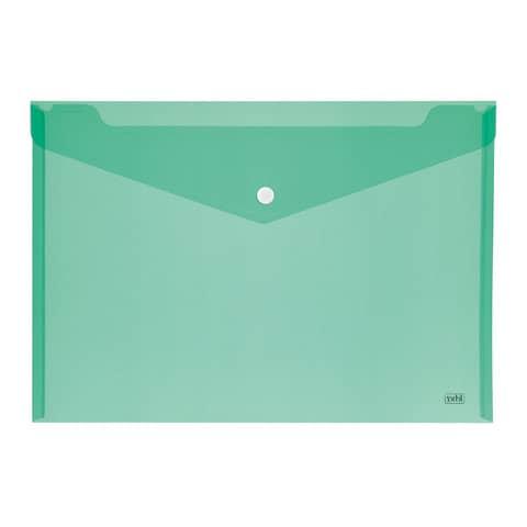 Buste con bottone Lebez orizzontale in conf. da 12 pezzi – formato A5 – colori assortiti – 80194