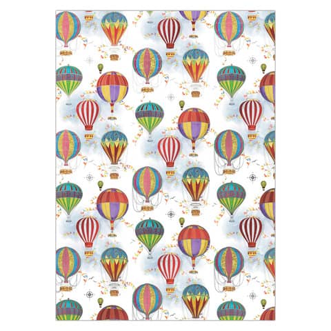 Carta regalo Biembi Premium Mongolfiere a fogli estesi 70×100 cm in conf. da 5 – BCVDKTC37