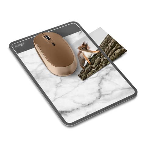 Tappetino per mouse Cep 210×150 mm – marmo grigio 1008101611