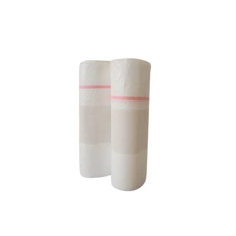Sacchi immondizia per rifiuti inorganici Erisack 25 L 48×57 cm – 9 µm bianco – rotolo da 25 pezzi – SP177
