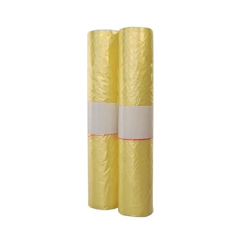 Sacchi immondizia per rifiuti inorganici Erisack 100 L 72×110 cm – 12 µm giallo – rotolo da 20 pezzi – SP159