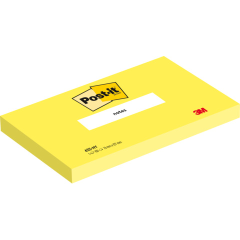 Foglietti Post-it® giallo 100 fogli/blocchetto conf. 6 pz 76×127 mm 655-NY
