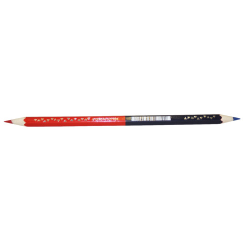 Matita bicolore per sillabe Donau rosso/blu – anima sottile 3 mm – 330398