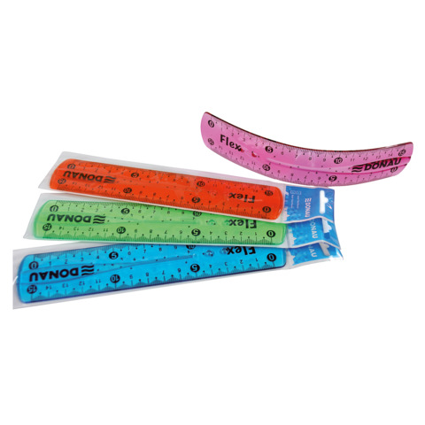 Righello flessibile Donau Flex 15 cm – colori assortiti – 322140099