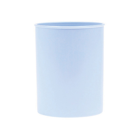 Portapenne rotondo in PP Donau Ø 7,5 x H.9,5 cm – 100% riciclabile – blu pastello – 3132101PL-17