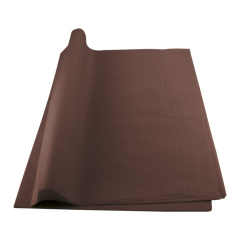Carta velina Rex-Sadoch 50×70 cm conf. da 26 fogli marrone – KV106582