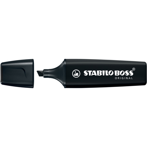 Evidenziatore Stabilo Boss Original – colore nero – 70/46