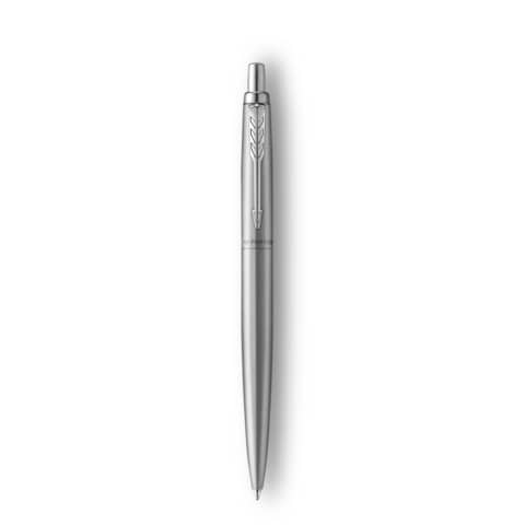 Penna a sfera XL Parker Jotter punta media inchiostro blu acciaio inossidabile monochrome – 2122756
