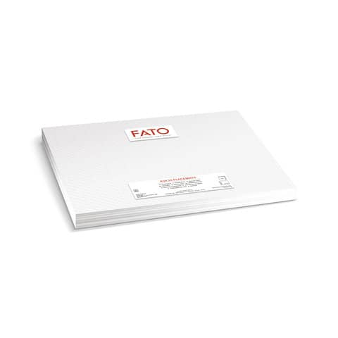 Tovagliette bianche in fibre riciclate Fato Easy conf. 480 pz 30×40 cm 84016202