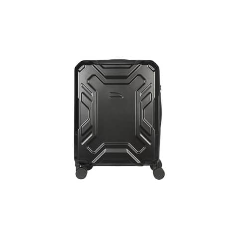 Trolley da viaggio Tucano Iron – 40 litri – design industriale – nero – BTRIR-S-BK