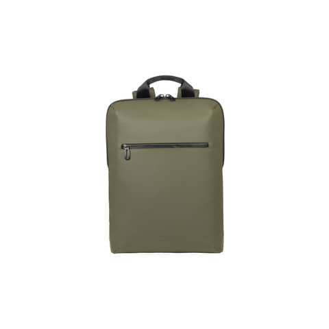 Zaino da viaggio Tucano Gommo per laptop fino a 15,6” verde militare BKGOM15-VM