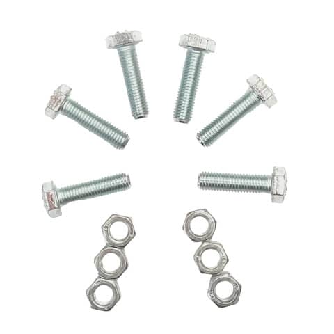Bulloni con dadi Emi M6 x 30 mm – conf. 6 pezzi – 8101390