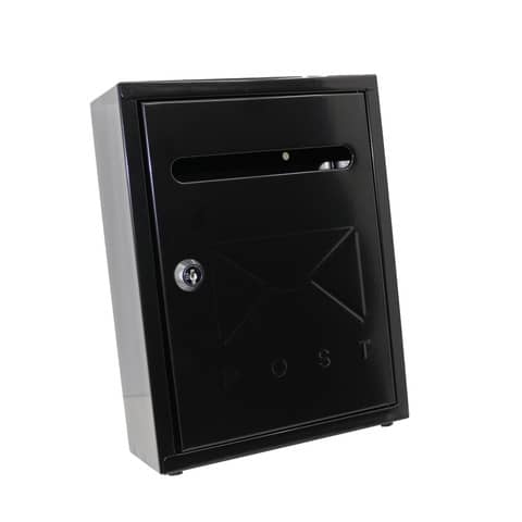 Cassetta portalettere Emi 200x75x260 mm nero 8500218