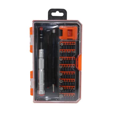 Kit cacciaviti di precisione Emi con 52 pezzi puntali – 8104462