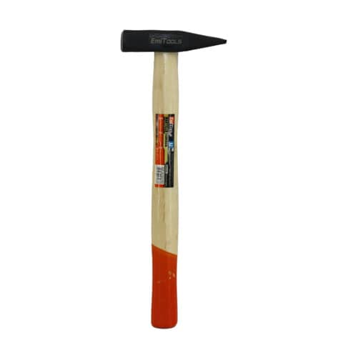 Martello tipo tedesco in acciaio Emi 200 g – manico in legno – uso leggero – 8103183