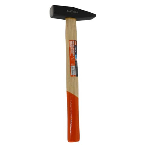 Martello tipo tedesco in acciaio Emi 500 g – manico in legno – uso intenso – 8103185