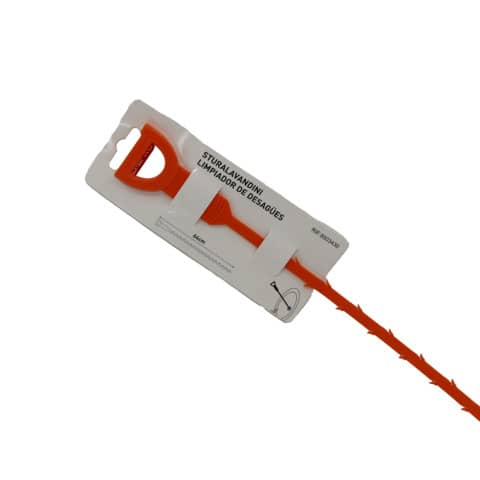 Sturalavandini in nylon flessibile Emi – 65 cm – colore arancione – 8503430