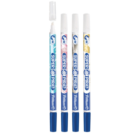 Correttore a penna doppia punta media per stilografica Pelikan Super Pirat 850 – 100435997