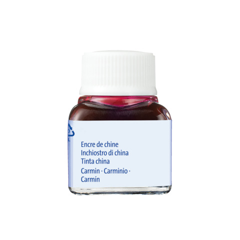 Flacone inchiostro di china Pelikan 523-17 da 10 ml – carminio – 100436069