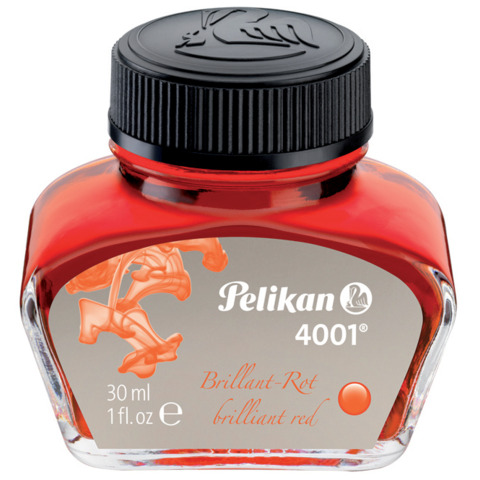 Flacone inchiostro Pelikan 4001-78 30 ml rosso 400142565