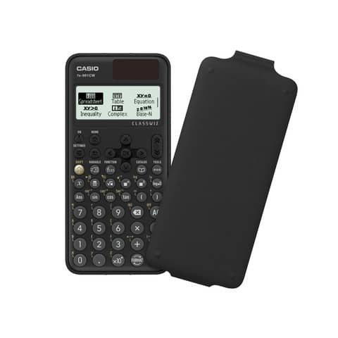 Calcolatrice scientifica con display naturale Casio – 540 funzioni nero FX-991CW-W-ET-V