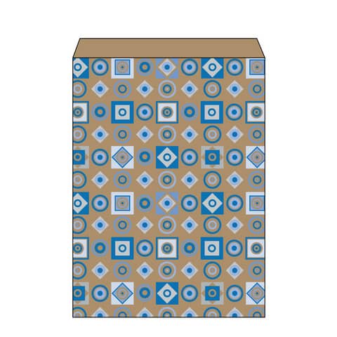 Sacchetto in carta kraft bianca Maniero con soffietto in conf. da 500 pz 200x40x290 mm – SQS