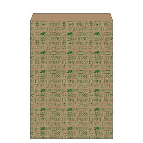 Sacchetto in carta kraft bianca Maniero con soffietto in conf. da 400 pz 310x40x470 mm – SQS31
