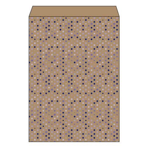 Sacchetto in carta kraft bianca Maniero in conf. da 500 pz 220×330 mm BQS