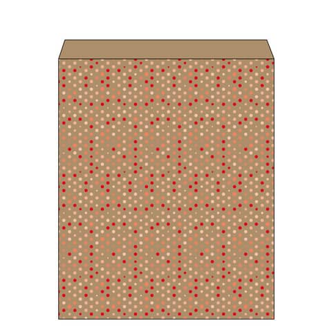 Sacchetto in carta kraft bianca Maniero in conf. da 500 pz 270×350 mm BQS 27X35