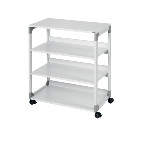 Mobiletto multifunzione versatile Durable System 88 – 750x879x432 mm grigio – 3711-10