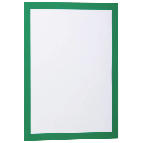 Cornice espositiva Durable DURAFRAME® A4 236×323 mm verde conf. 10 pz – 4882-05