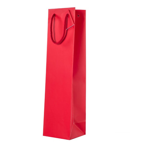 Borsa portabottiglie Decoration Lusso rosso 10+9xH.39 cm – conf. 10 pz – SHB881R