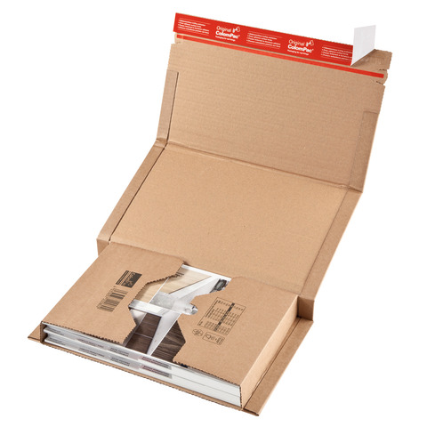 Busta rigida per spedizioni ColomPac in cartone ondulato avana 21,7×15,5 cm conf. 20 pz  – CP02002