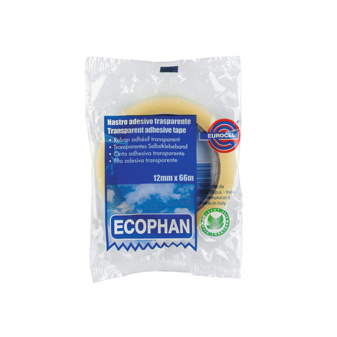 Nastro adesivo Eurocel ECOPHAN formato 12 mm x 66 m – conf. 12 pz – 001417119 -15