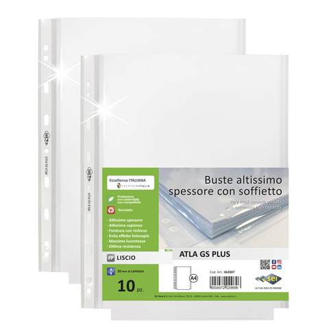 Busta con soffietto Sei Rota Atla GS formato 21×29,7 cm – plus 662607
