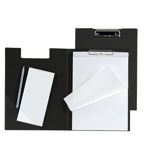 Portablocco doppio con molla Sei Rota Superblock D 21×29,7 cm nero – 29342210