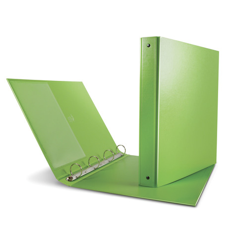 Raccoglitore Sei Rota Nettuno – 4 anelli a R 30 mm – A4 – dorso 3,5 cm – colore verde chiaro – 36803145