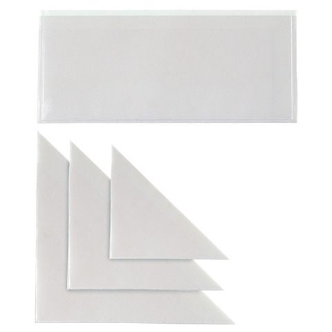 Tasca autoadesiva triangolare Sei Rota formato 13×13 cm – conf. 10 pezzi – 318124