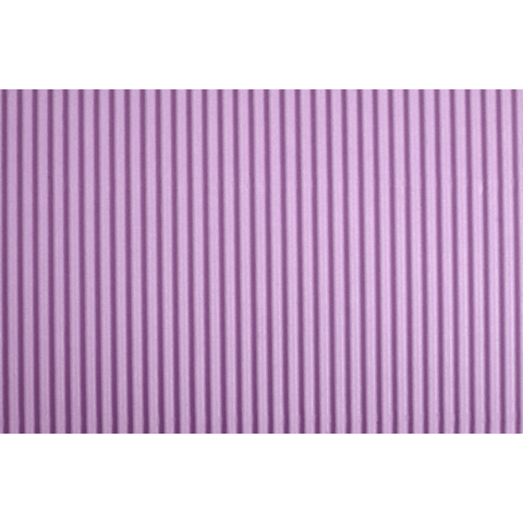 Cartoncino ondulato Deco Cannetè 50×70 cm – 230 gr viola – conf. 10 pezzi – 2206/14