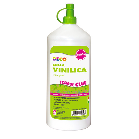 Colla vinilica bianca Deco 1 Kg – 123/1000