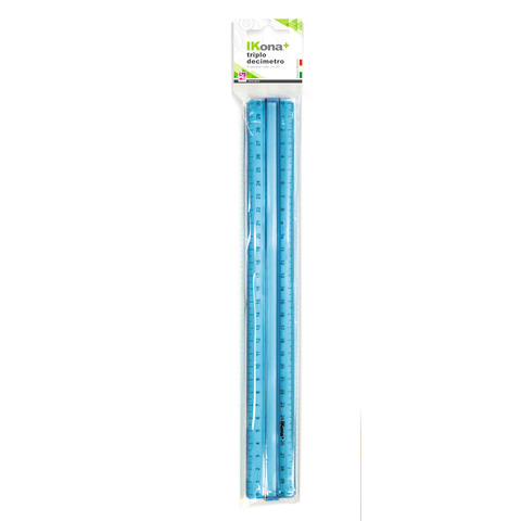 Triplo decimetro Ikona colore azzurro  573 – 03