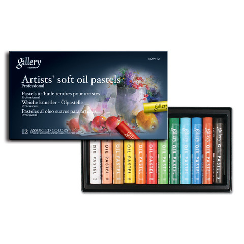 Pastelli a olio tondi per artisti Mungyo conf. 48 colori assortiti – 12762/48