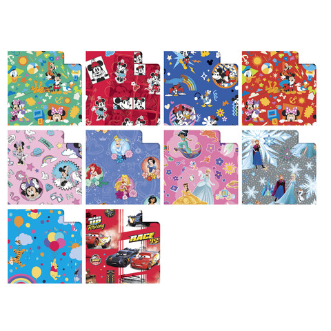 Carta regalo in fogli Rex-Sadoch fantasia Walt Disney – 140×100 cm – conf. 10 pezzi – WG510GEN