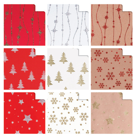 Carta regalo in fogli Rex-Sadoch 70×100 cm – conf. 10 pezzi – fantasia polvere di stelle – GL510000