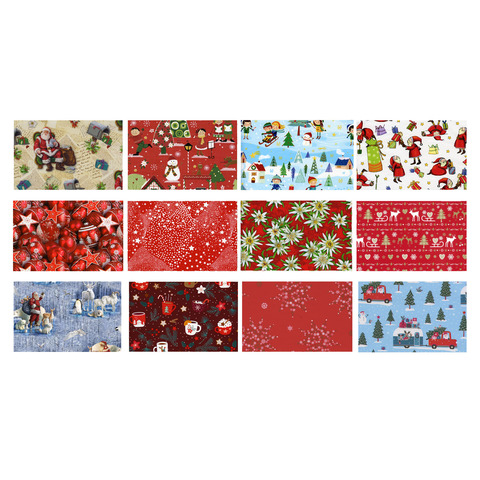 Rotolo carta da regalo Florio Carta fantasia natalizia – 70 cm x 2 m – 0136