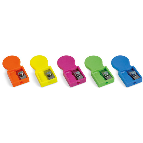 Espositore 50 affilamine in plastica Lebez in 5 colori assortiti – 118