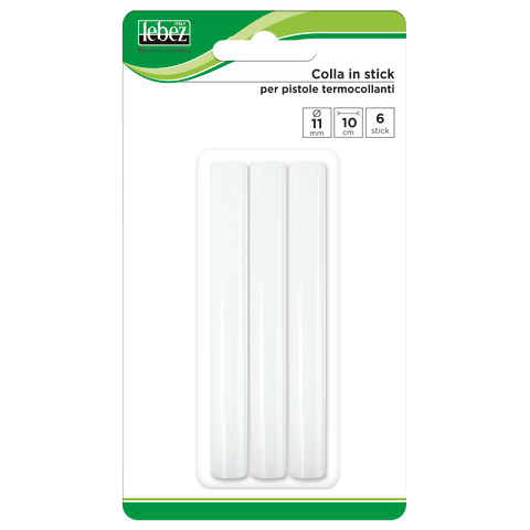 Colla a caldo Lebez diametro 11 mm – confezione 6 pezzi 1082
