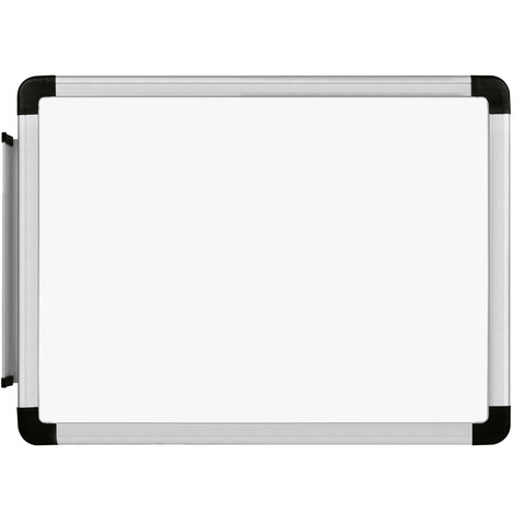 Lavagna magnetica bianca Lebez – cornice in alluminio – 45×60 cm – 2781