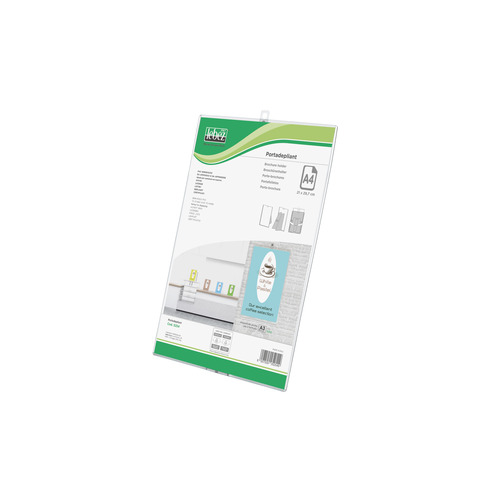 Portadepliant in PVC semirigido Lebez formato A4 – 5254