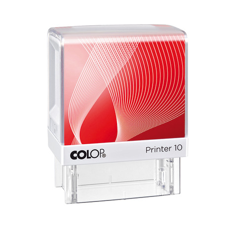 Timbro rettangolare Colop Printer G710 10×27 mm bianco – PR10G7